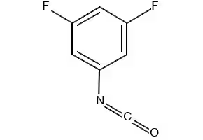 3,5-Difluorophenylisocyanate structure, CAS 83594-83-6