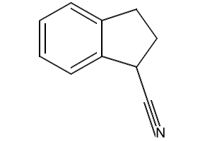2,3-dihydro-1H-indene-1-carbonitrile structure, CAS 26452-97-1
