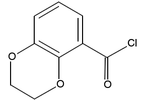2,3-Dihydrobenzo[1,4]dioxine-5-carbonylchloride structure, CAS 38871-41-9