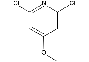 2,6-dichloro-4-methoxypyridine structure, CAS 17228-75-0