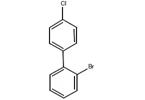 2-Bromo-4'-chlorobiphenyl structure, CAS 179526-95-5