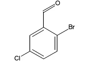 2-bromo-5-chlorobenzaldehyde structure, CAS 84459-33-6