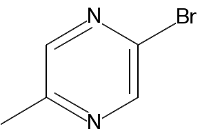 2-bromo-5-methylpyrazine structure, CAS 98006-90-7