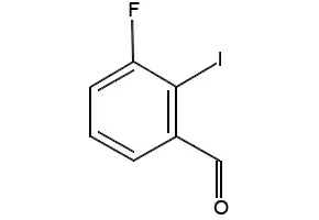 3-Fluoro-2-iodobenzaldehyde structure, CAS 905808-02-8