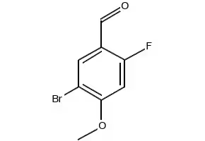 2-Fluoro-5-methoxybenzaldehyde structure, CAS 105728-90-3