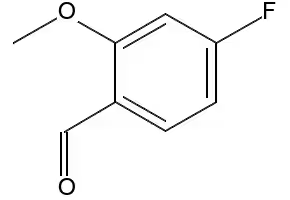 4-Fluoro-2-methoxybenzaldehyde structure, CAS 450-83-9