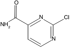2-chloropyrimidine-4-carboxamide structure, CAS 22536-66-9