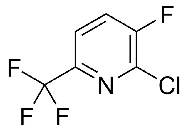 3-Chloro-2-fluoro-6-(trifluoromethyl)phenylacetonitrile structure, CAS 261763-16-0