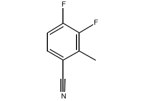 3,4-Difluoro-2-methylbenzonitrile structure, CAS 847502-83-4
