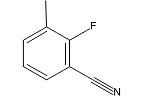 2-Fluoro-3-methylbenzonitrile structure, CAS 185147-07-3