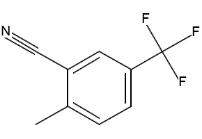 2-Methyl-5-(trifluoromethyl)benzonitrile structure, CAS 261952-03-8