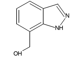 (1H-indazol-7-yl)methanol structure, CAS 1092961-09-5