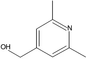 (2,6-dimethylpyridin-4-yl)methanol structure, CAS 18088-01-2