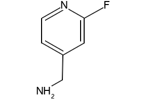 (2-fluoropyridin-4-yl)methanamine structure, CAS 777056-79-8