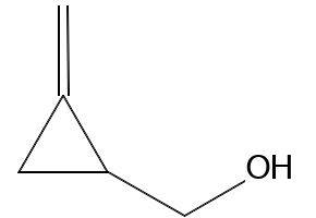 (2-methylenecyclopropyl)methanol structure, CAS 29279-66-1