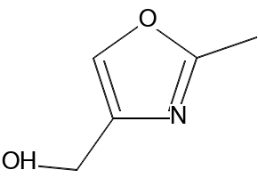 (2-methyloxazol-4-yl)methanol structure, CAS 141567-53-5