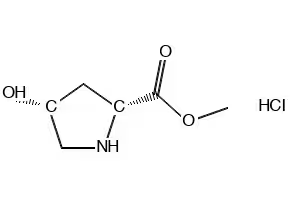 (2R,4R)-methyl4-hydroxypyrrolidine-2-carboxylatehydrochloride structure, CAS 114676-59-4