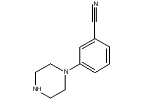 3-(piperazin-1-yl)benzonitrile structure, CAS 178928-58-0