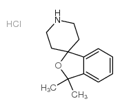3,3-Dimethyl-3H-spiro[benzo[c]furan-1,4'-piperidine] structure, CAS 180160-92-3