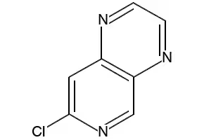 7-chloropyrido[3,4-b]pyrazine structure, CAS 93049-39-9