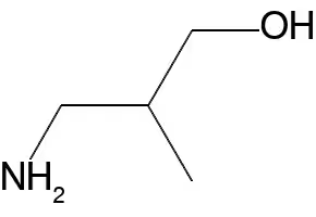 3-amino-2-methylpropan-1-ol structure, CAS 15518-10-2
