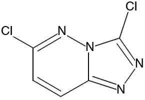 3,6-dichloro-[1,2,4]triazolo[4,3-b]pyridazine structure, CAS 33050-38-3