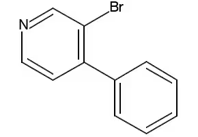 3-bromo-4-phenylpyridine structure, CAS 88345-89-5