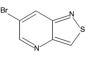 3-bromoisothiazolo[4,3-b]pyridine structure, CAS 42242-14-8