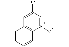 3-Bromo-quinoline1-oxide structure, CAS 22615-00-5