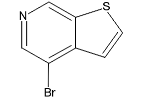 3-bromothieno[2,3-c]pyridine structure, CAS 28783-17-7