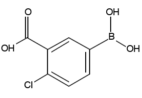 3-Carboxy-4-chlorobenzeneboronicacid structure, CAS 913835-32-2