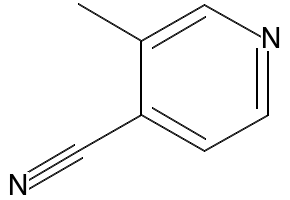 3-methylpyridine-4-carbonitrile structure, CAS 7584-05-6