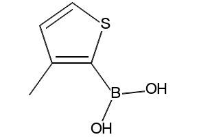3-methylthiophen-2-yl-2-boronicacid structure, CAS 177735-09-0