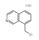 8-(bromomethyl)isoquinoline structure, CAS 942579-56-8