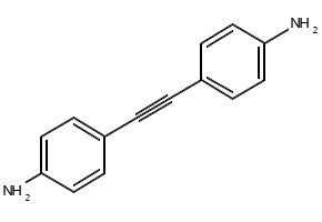 4-(2-(4-aminophenyl)ethynyl)benzenamine structure, CAS 6052-15-9