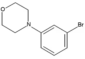 4-(3-bromophenyl)morpholine structure, CAS 197846-82-5