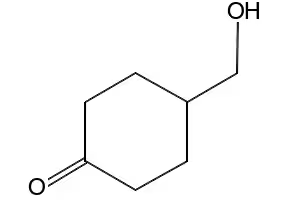 4-(hydroxymethyl)cyclohexanone structure, CAS 38580-68-6