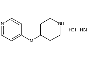 4-(piperidin-4-yloxy)pyridinedihydrochloride structure, CAS 308386-36-9
