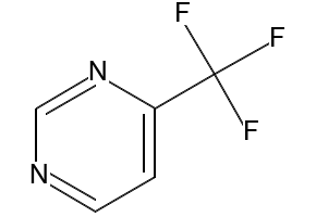 4-(trifluoromethyl)pyrimidine structure, CAS 136547-16-5