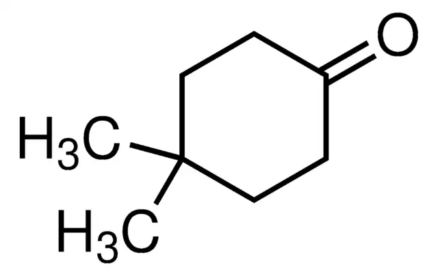 4,4-dimethylcyclohexanone structure, CAS 4255-62-3