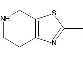4,5,6,7-tetrahydro-2-methylthiazolo[5,4-c]pyridine structure, CAS 124458-27-1
