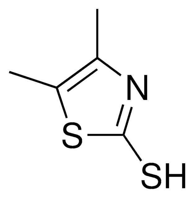 4,5-dimethylthiazole-2-thiol structure, CAS 5351-51-9