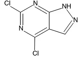 4,6-dichloro-1,3-dimethyl-1H-pyrazolo[3,4-d]pyrimidine structure, CAS 1072895-86-3