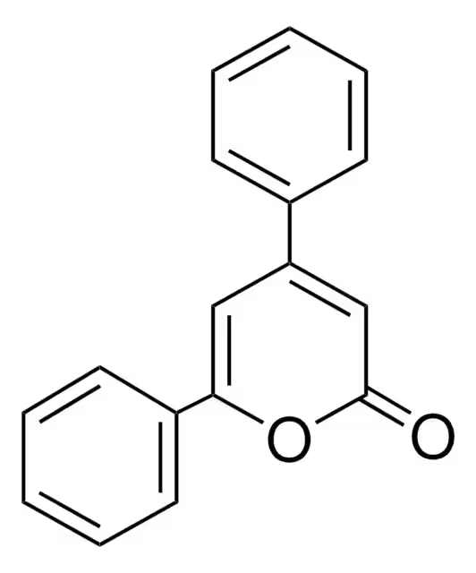 4,6-diphenyl-2H-pyran-2-one structure, CAS 17372-52-0