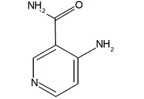 4-aminopyridine-3-carboxamide structure, CAS 7418-66-8