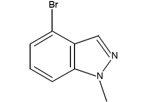 4-bromo-1-methyl-1H-indazole structure, CAS 365427-30-1