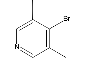 4-bromo-3,5-dimethylpyridinehydrochloride structure, CAS 201286-65-9