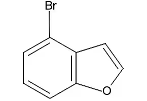 4-bromobenzofuran structure, CAS 128868-60-0