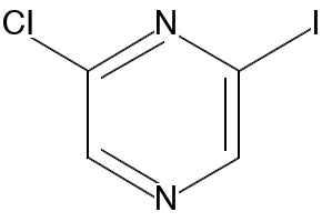2-iodopyrazine structure, CAS 3211-21-0