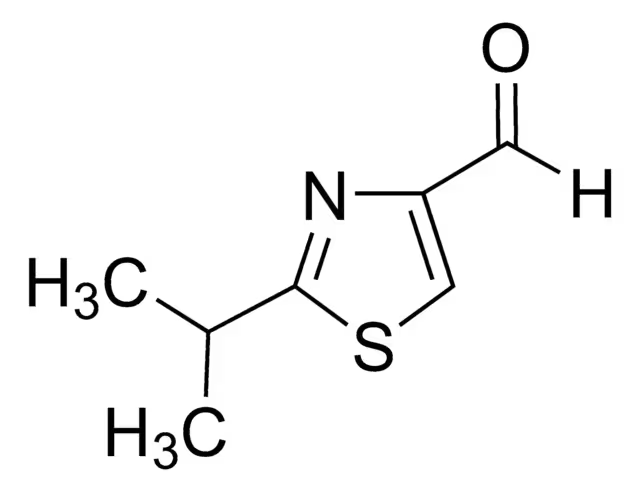 2-isopropylthiazole-4-carbaldehyde structure, CAS 133047-46-8